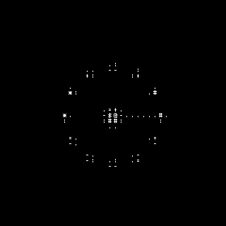 Animated GIF of a panopticon transforming into a network